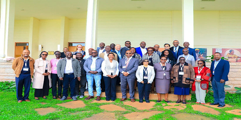 Workshop participants in Nairobi, Kenya. 