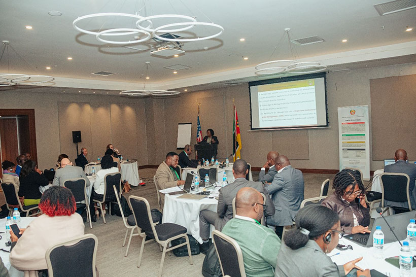 Participants during the biotechnology workshop in Maputo.