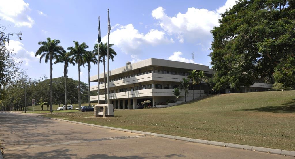 IITA Admin building in Ibadan, Nigeria