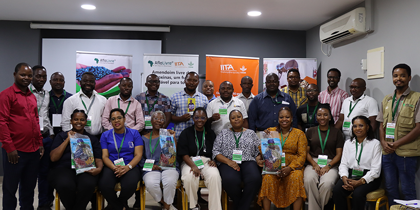 The Aflasafe Innovation Packaging & Scaling Readiness workshop joined different institutions in Nampula