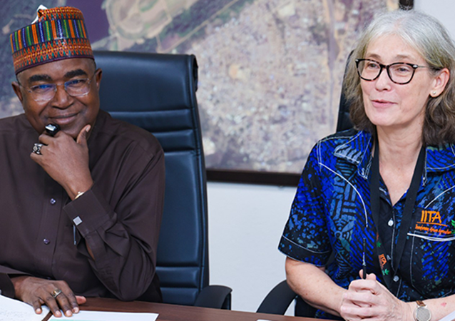 NDLEA Chairman visits IITA, explores science-based agricultural alternatives to illicit crop production