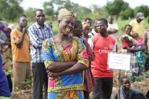 Picture of woman in the field