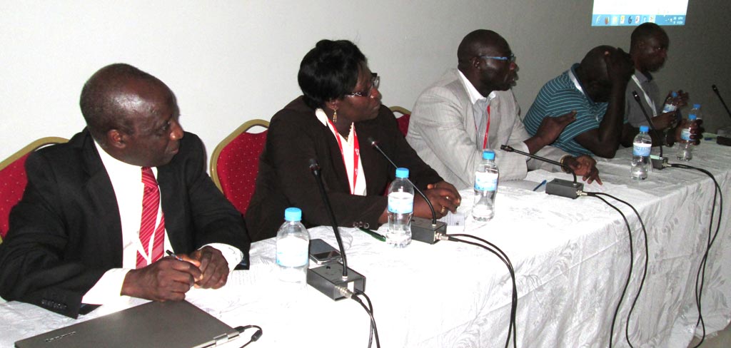 Picture of SARD-SC officials highlight the achievements of the project in its four mandate crops.