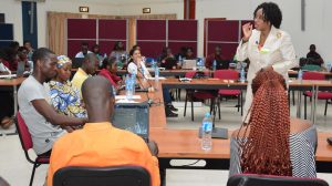 Picture of Agripreneurs during training