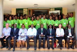 Group photo at project launch.