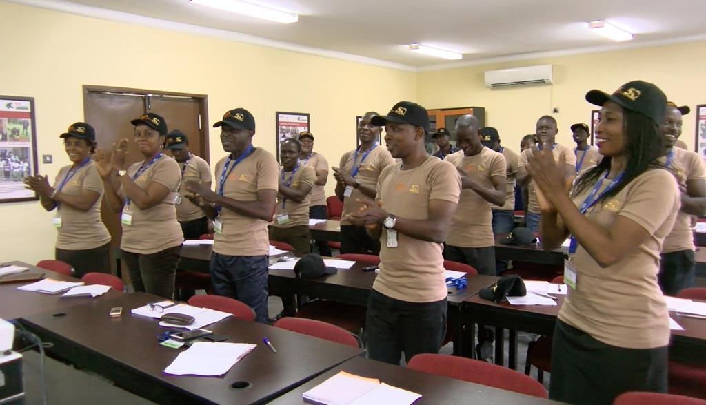 Picture of Participants at the small-scale mechanization training.