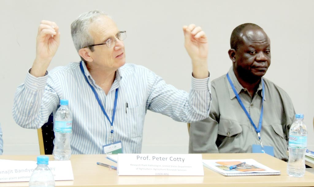Picture of Prof Cotty and Dr Manyong