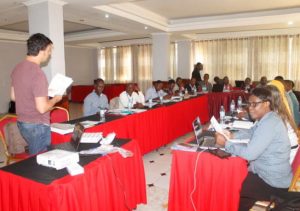 Picture of a ACAI training of classroom session