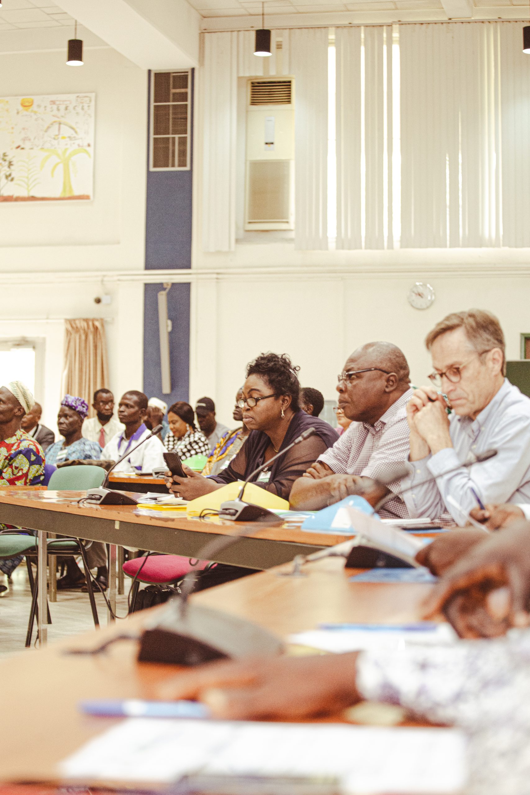 A cross-section of participants at the workshop.