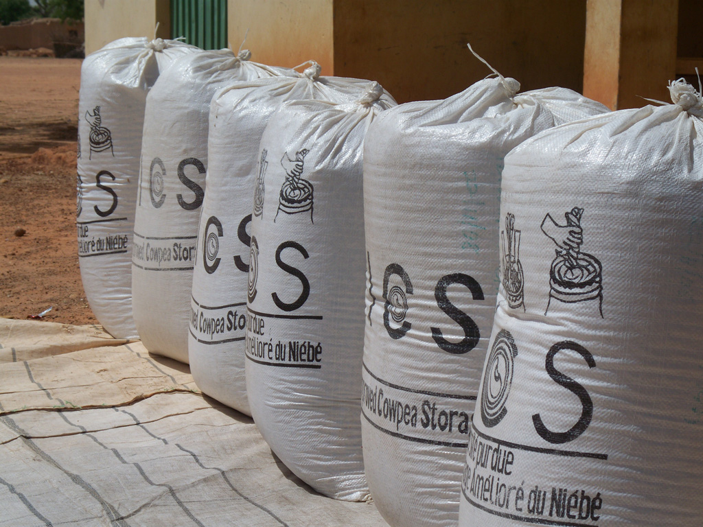 A line-up of PICS bags.