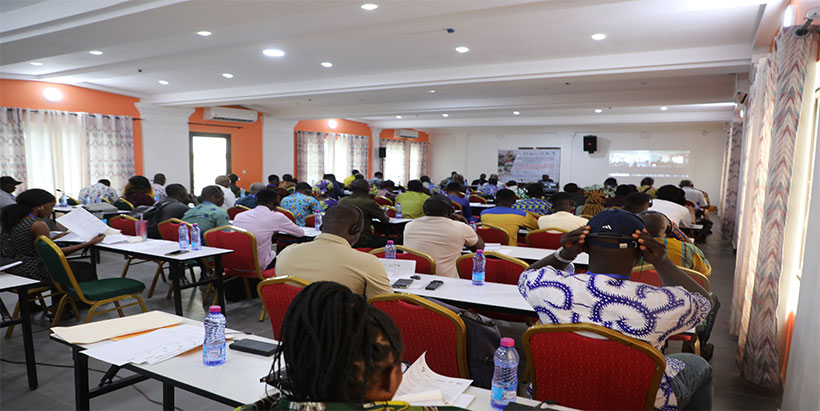  Participants during the taining.