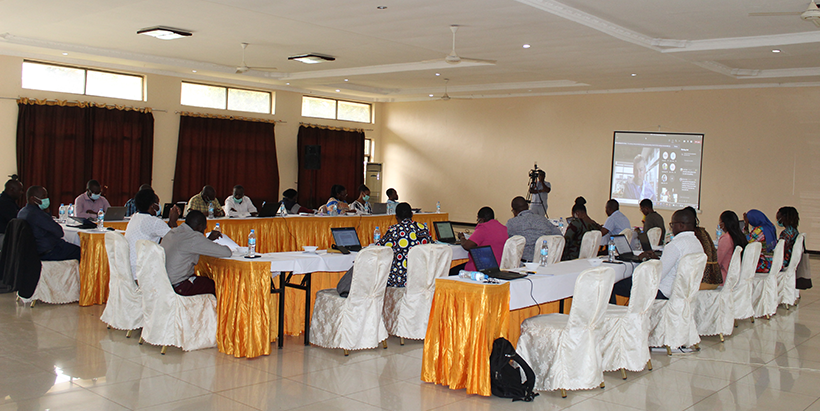 A cross section of the participants at the BEST-Cassava meeting.