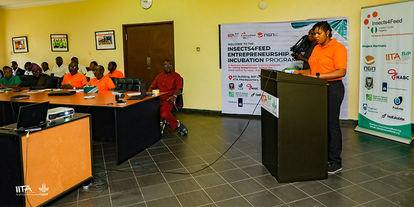  BIP Business Development Officer giving the opening remarks at the training.