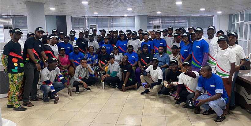 Beneficiaries of the digital initiative.