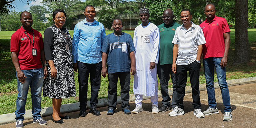 Cross section of the training participants.