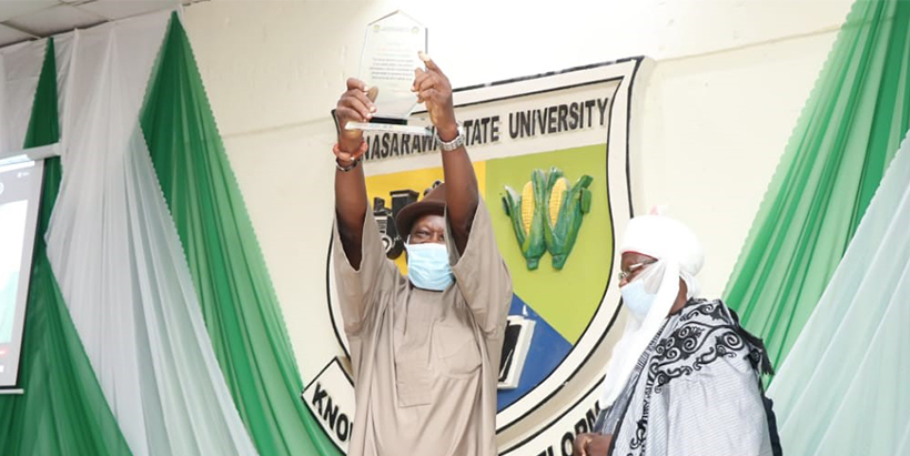 IITA boss receives prestigious award for championing youth in agriculture programs