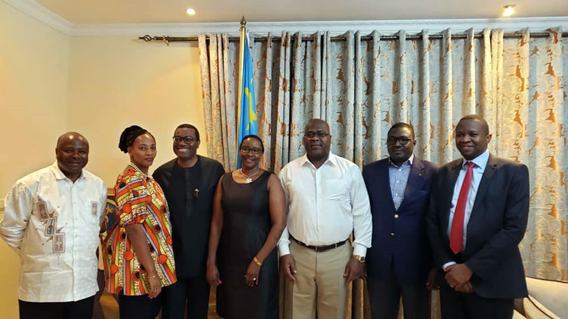 IITA Director General Nteranya Sanginga meets DRC President in Kinshasa this week