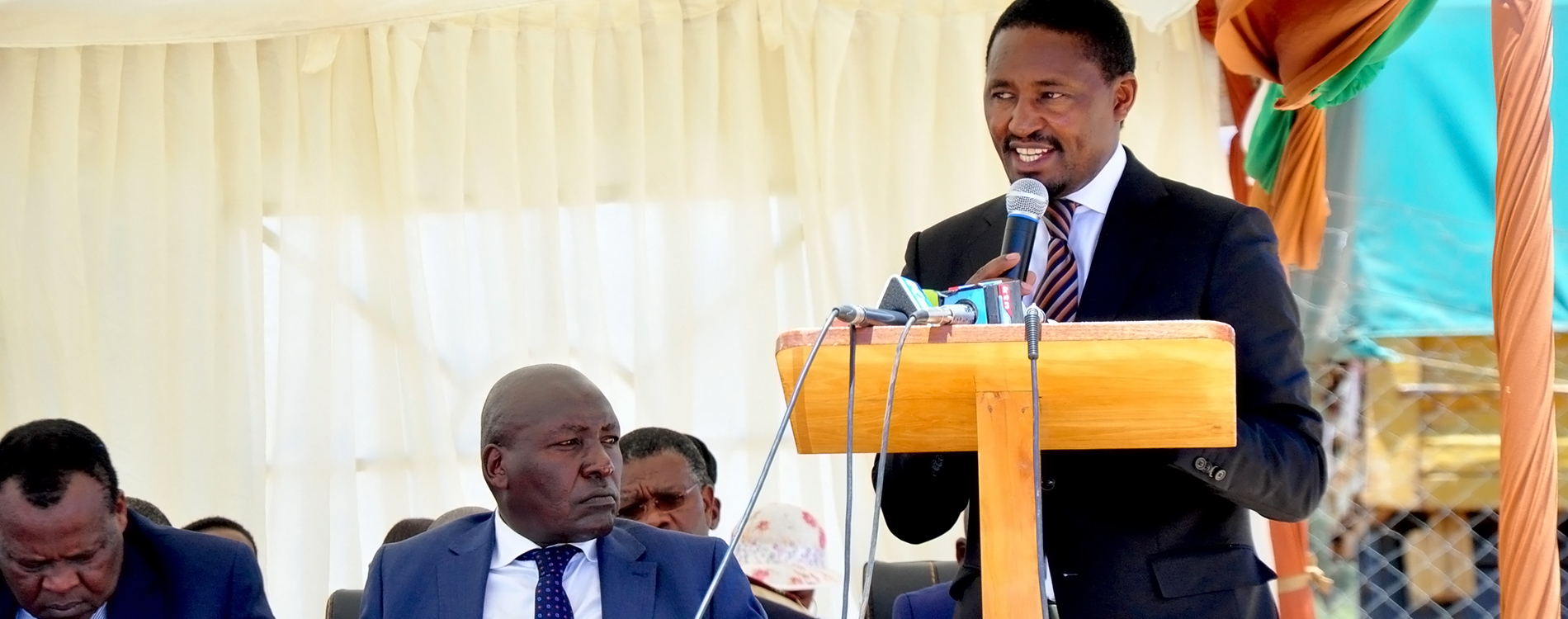 Agriculture Cabinet Secretary launches KALRO/IITA factory for aflasafeKE01, a product for controlling aflatoxin in 
