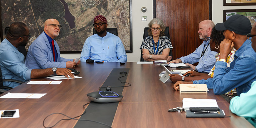 An introductory meeting of IITA to the Minister of Communication, Innovation, and Digital Economy, Dr Bosun Tijani