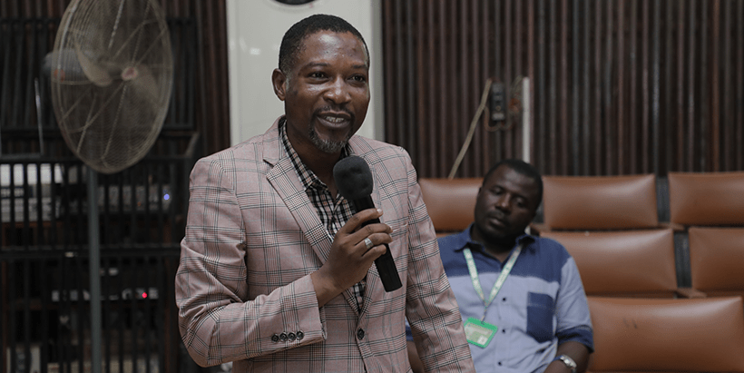 Dr Lawal Attanda appreciating IITA for the support given to NIHORT.