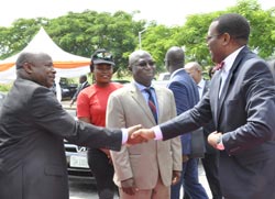 photo of DG Nteranya Sanginga and President Akinwumi Adesina