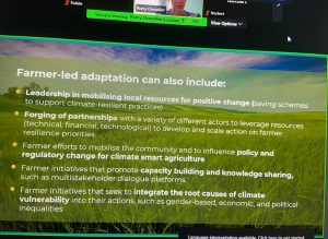 Case expectations for approved farmer-led adaptation stories.
