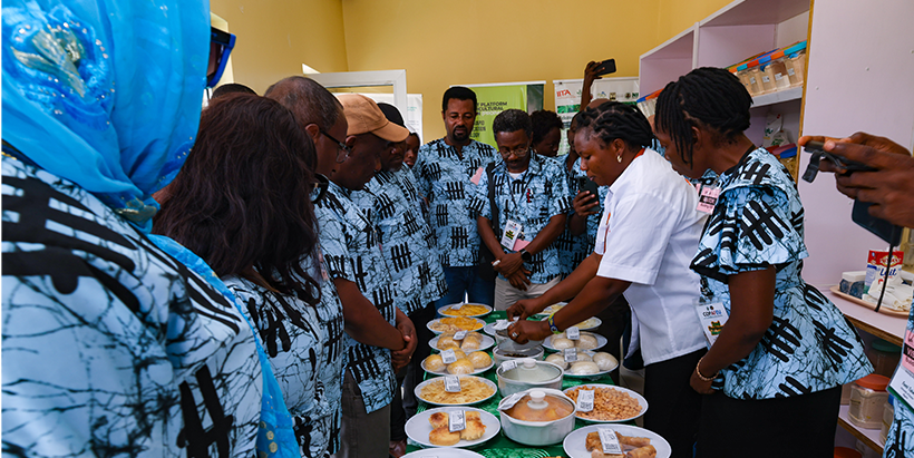 Exhibition of cassava value-added products