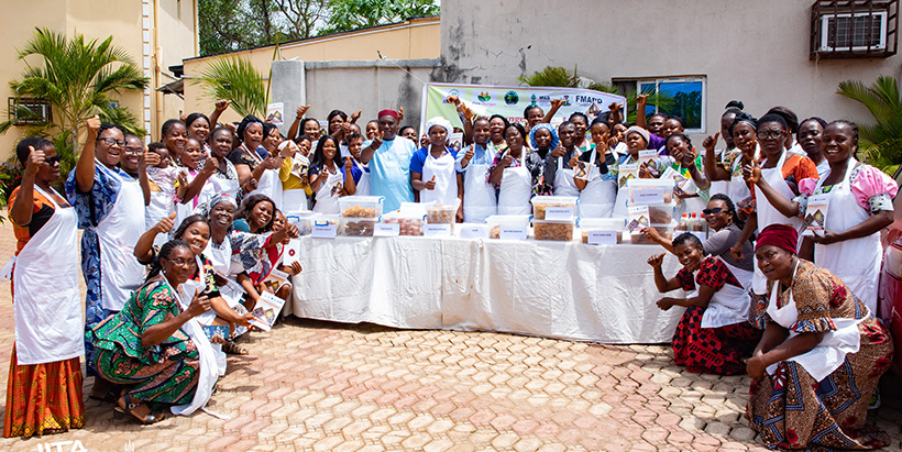 Fifty-six beneficiaries participated in the Training of Trainers exercise.