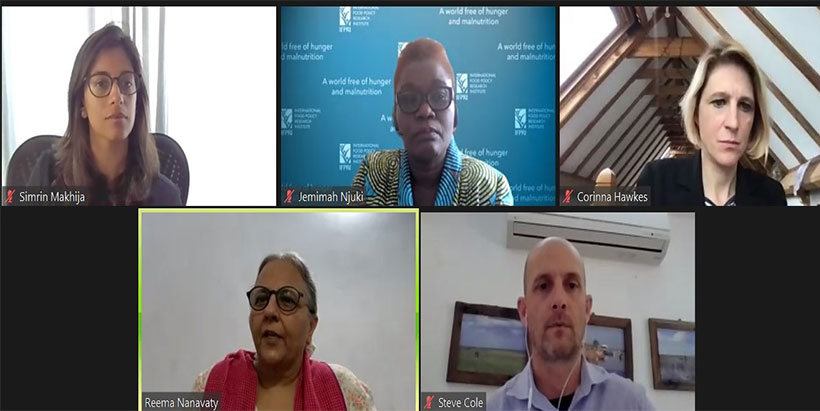 Session panelists discussing key findings from the UNFSS brief.