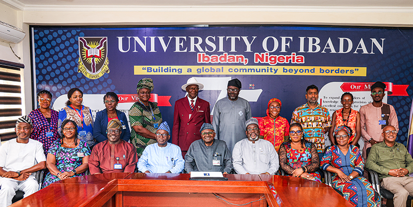 Leaders of the University of Ibadan and IITA celebrate the signing of a strategic MoU aimed at accelerating agricultural innovation, research collaboration, and human capital development.