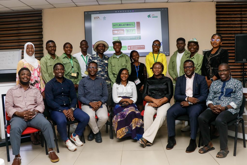 The IITA and NAFARL teams after the MoU signing ceremony.
