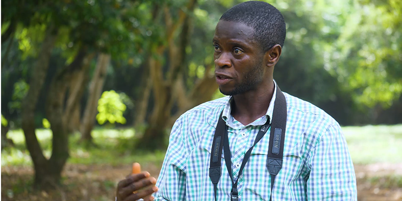 Head of IITA Forest Center, Adewale G. Awoyemi