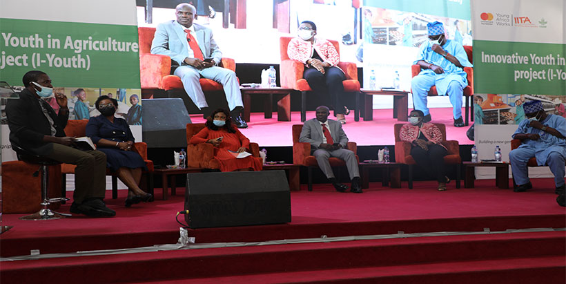 Panel discussion on youth entrepreneurship and the current finance model in Nigeria.