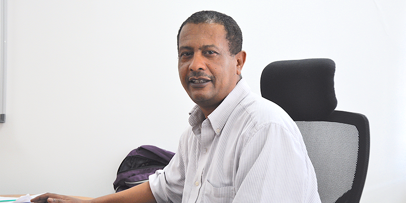 IITA Agricultural Economist, Dr Shiferaw Feleke.