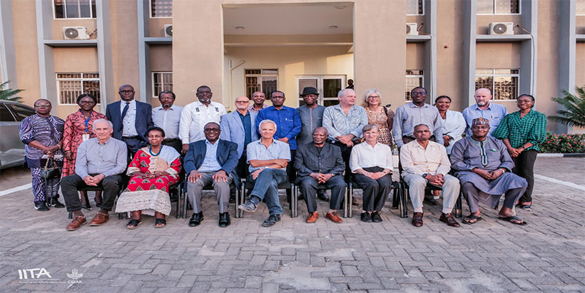 Members of the IITA Board of Trustees, IITA Senior Management Team and the Program Advisory Commiittee.