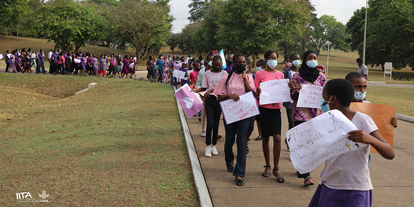 IITA celebrates women as it works towards a gender-balanced environment