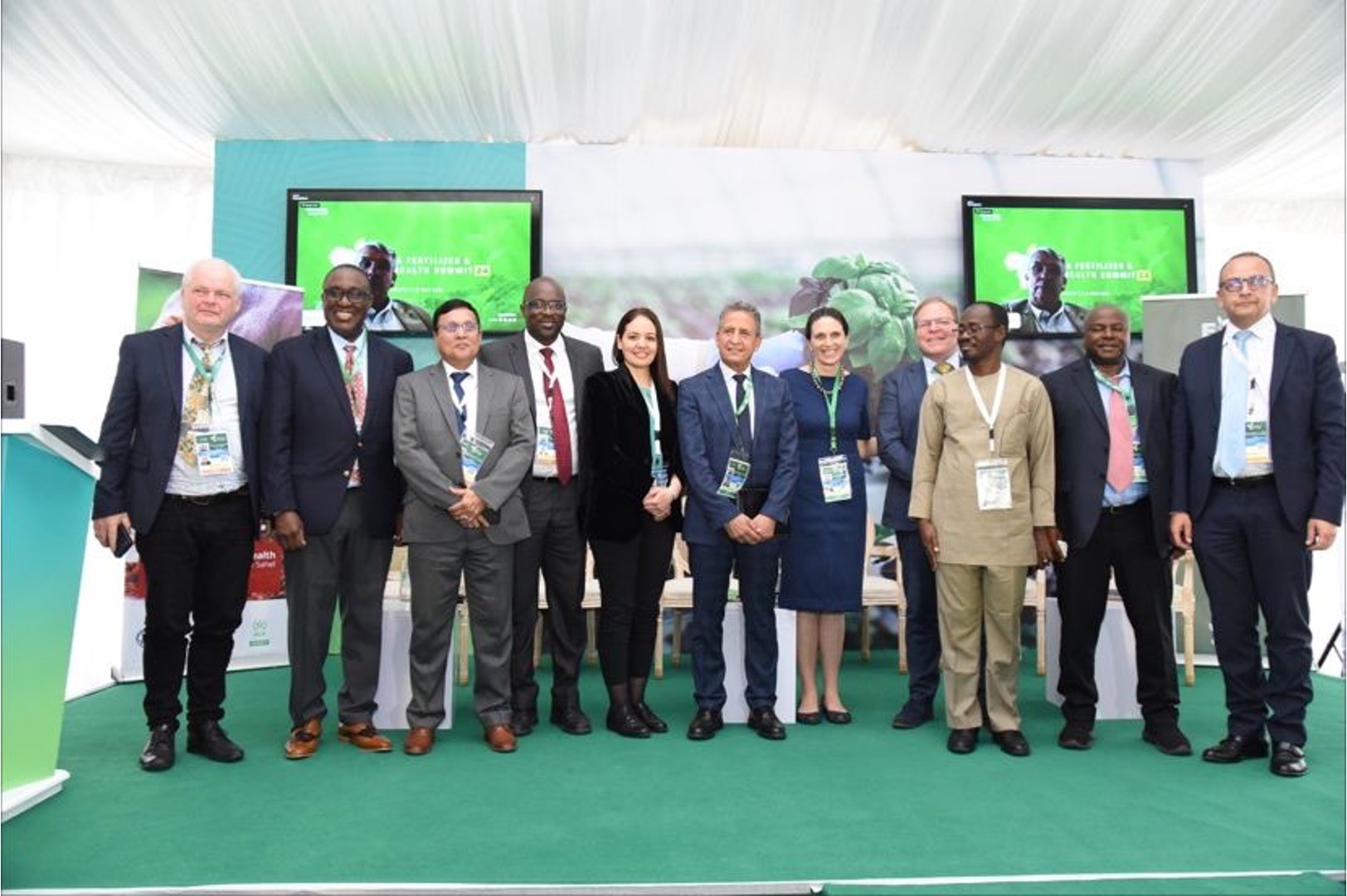Members of the Coalition of Implementors witnessing the launch of the Fertilizers and Soil Health Summit in Kenya in May 2024 - a game-changer for African agriculture!
