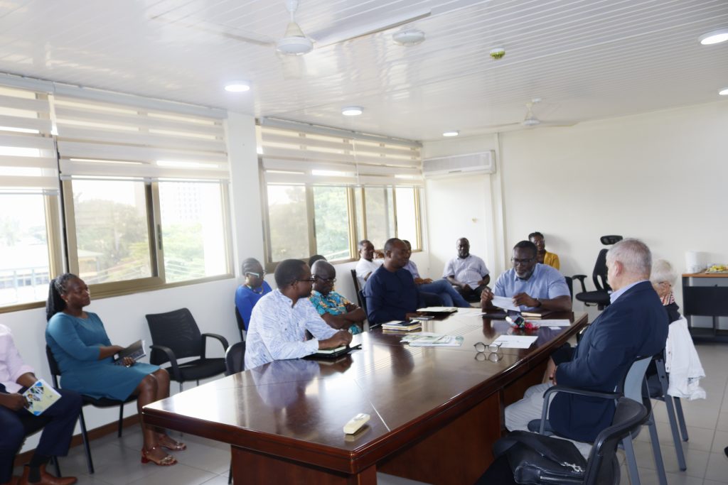  Participants during the meeting in IITA Ghana’s Conference Room