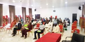 Participants at an Adamawa training session.
