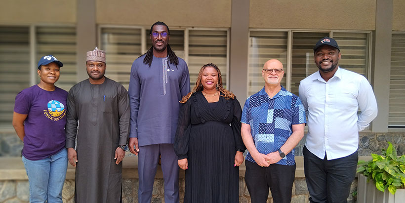  Koffy Dominique Kouacou, Abubakar Suleiman and the IITA team.
