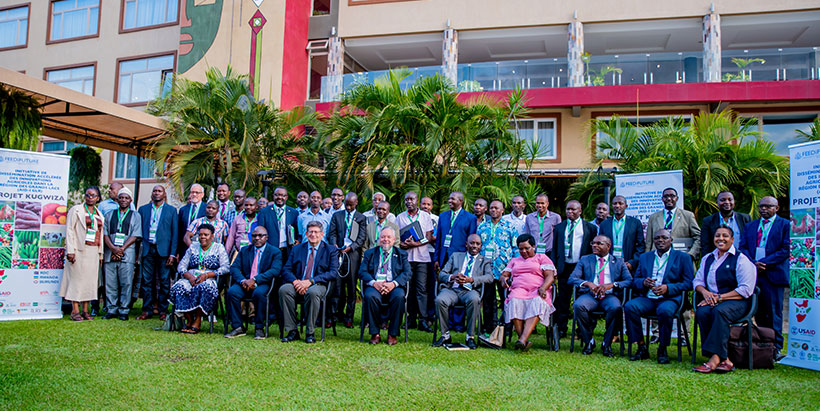  Kugwiza Project partners and stakeholders during the launch.