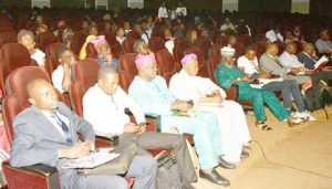 Picture of Dr Dare Akerele, Yusuf Adekunle, with the audience during the Session