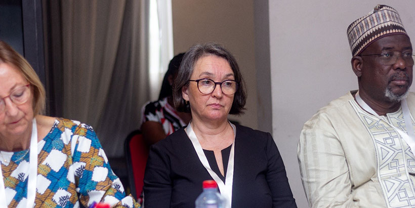 Madam Vivian Hilde, Representative from the Royal Norwegian Embassy and Norad, Dr May-Guri Saethre, and Dr Tahirou Abdoulaye.
