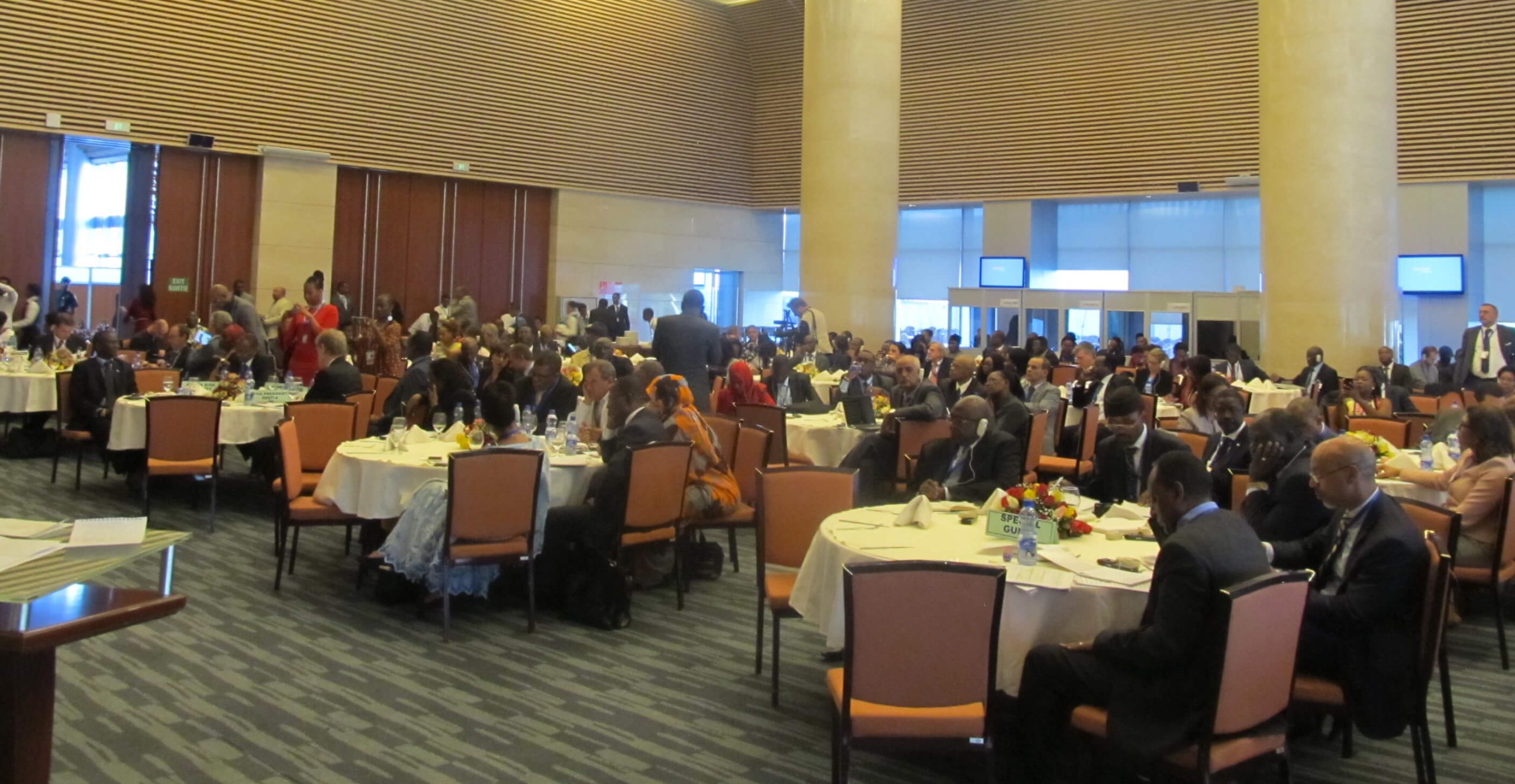 Picture of meeting participants at the African Union