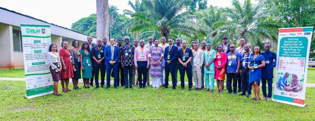 Stakeholders and participants at the launch of the Partial Equilibrium Market and Policy Model Workshop.