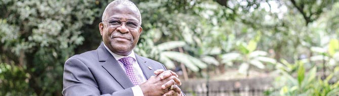 Picture of IFAD President, Kanayo Nwanze