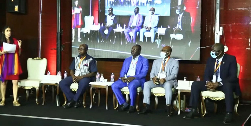Panelists at the event