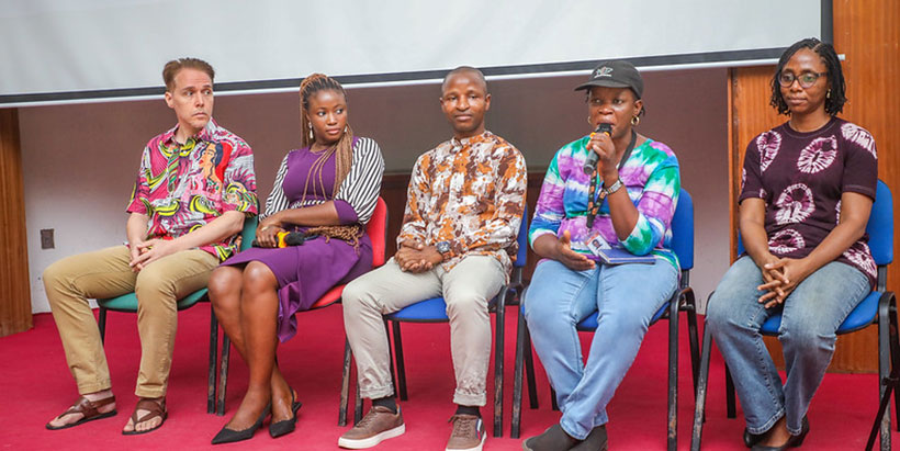 Panelists during the session.