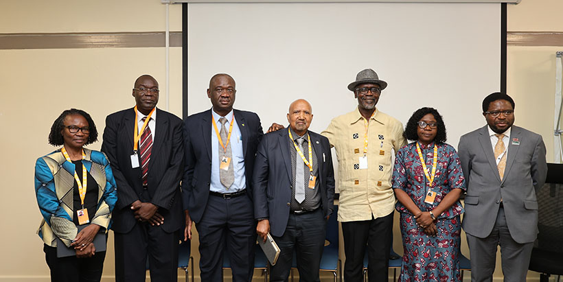 Panelists from CGIAR centers and AARIEIs after the session.