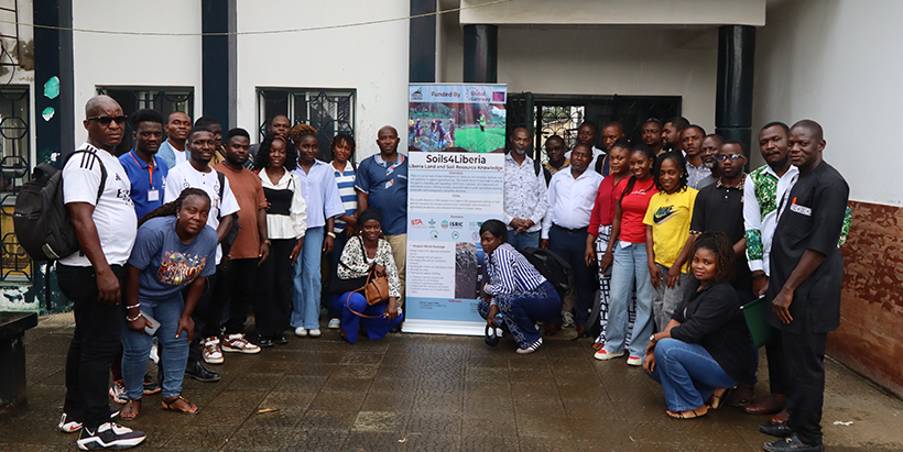 Participants after the training.
